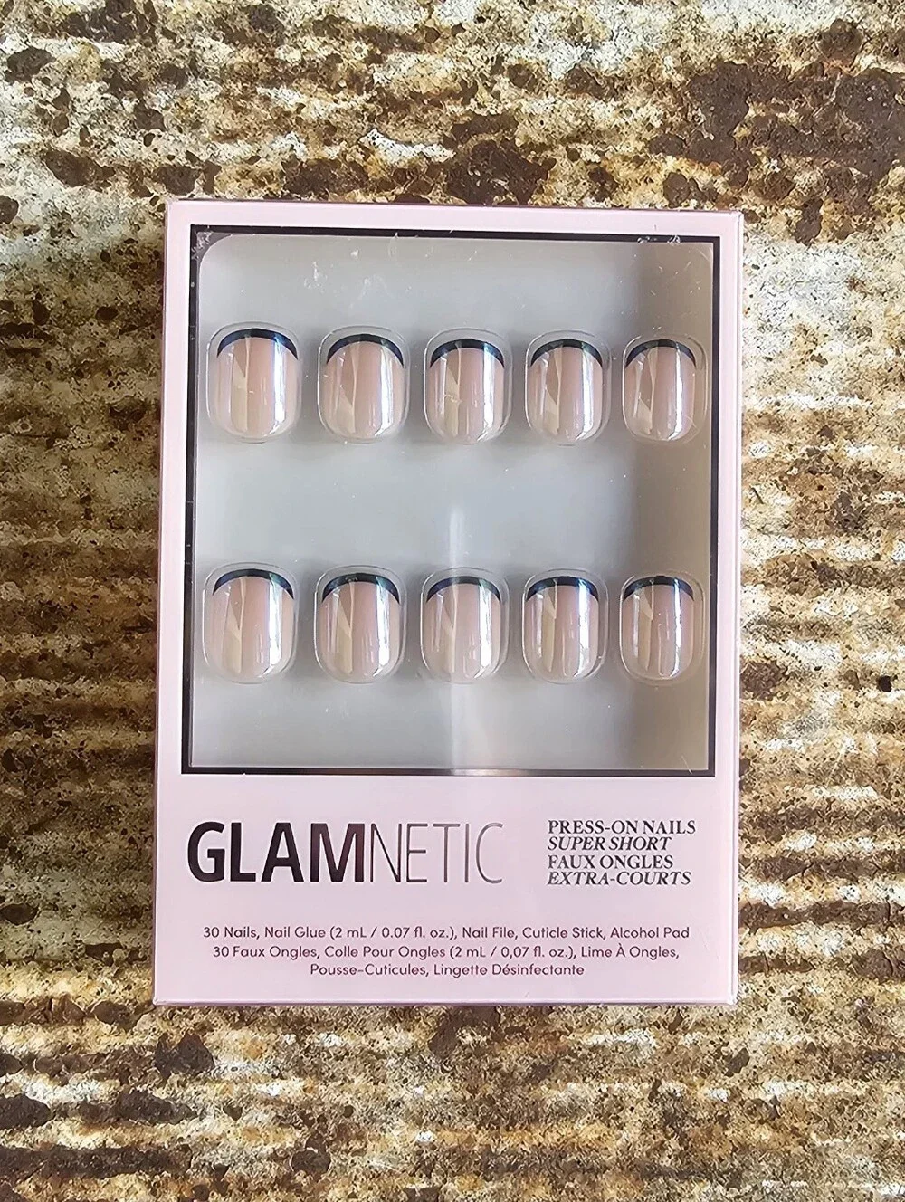 Glamnetic Burnt Miso Super Short Press-On Nails